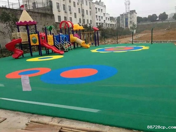 彩色epdm塑胶地面价格每平方造价