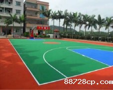 镇江市塑胶篮球场